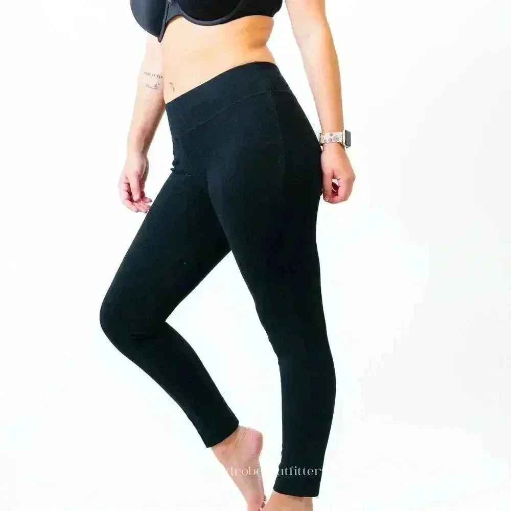 Black Full Length Leggings - Picture 5 of 7